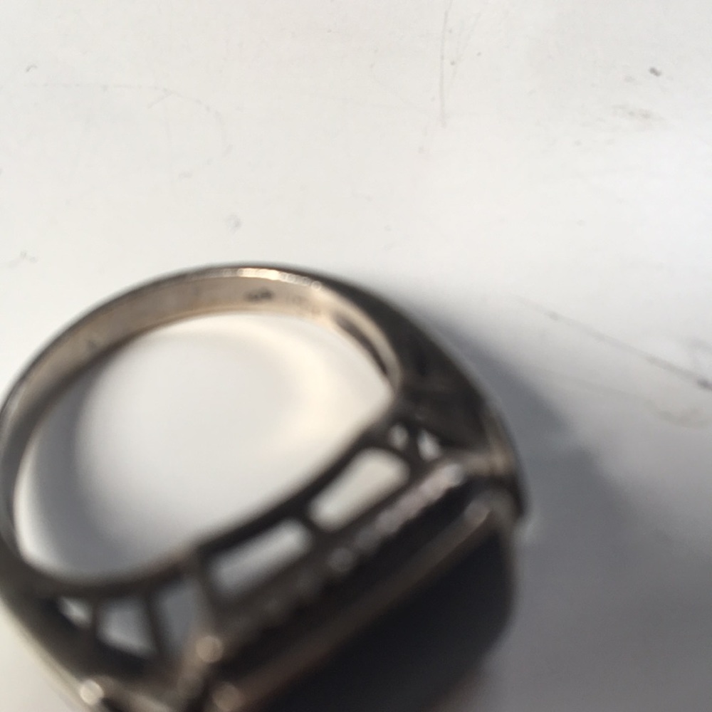 Stamped silver ring - Picture 5 of 5
